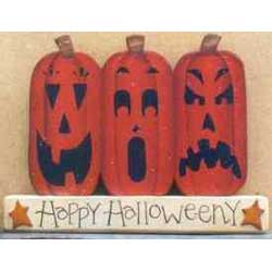 Happy Halloweeny craft pattern